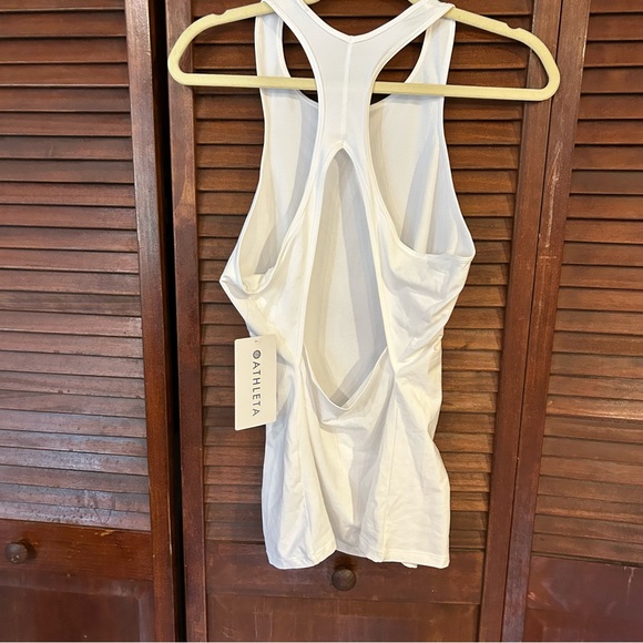 Athleta Contemplation Tank Top White Glow Size L - Picture 4 of 7